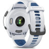 Часы GARMIN FORERUNNER 265 BLACK BEZEL WITH WHITESTONE CASE AND WHITESTONE/TIDAL BLUE SILICONE BAND 010-02810-11